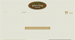 Desktop Screenshot of mountainsidecoffee.com